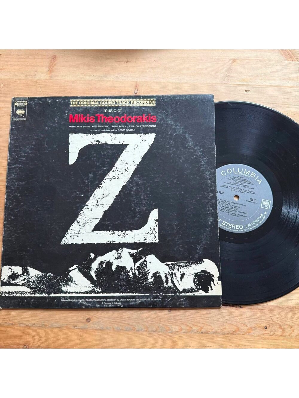 Various - Music of Mikis Theodorakis Z Original SOundtrack 33rpm VG+ VR18